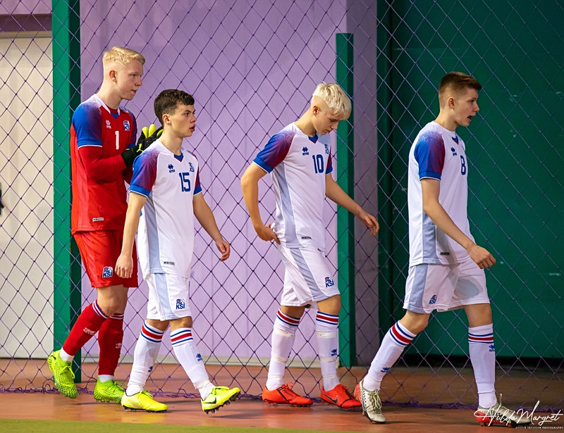 Myndaveisla: Flottur sigur U17 gegn Ísrael