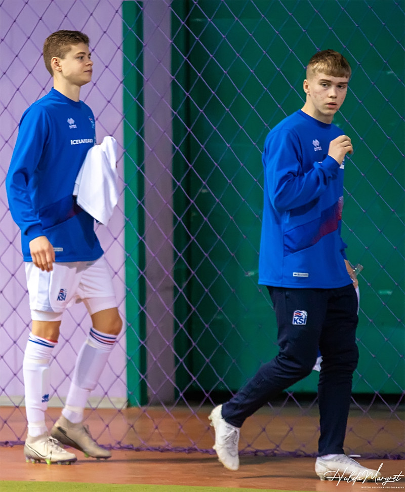 Myndaveisla: Flottur sigur U17 gegn Ísrael