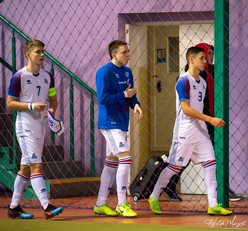 Myndaveisla: Flottur sigur U17 gegn Ísrael