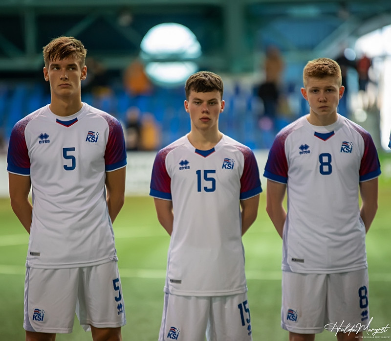 Myndaveisla: Flottur sigur U17 gegn Ísrael