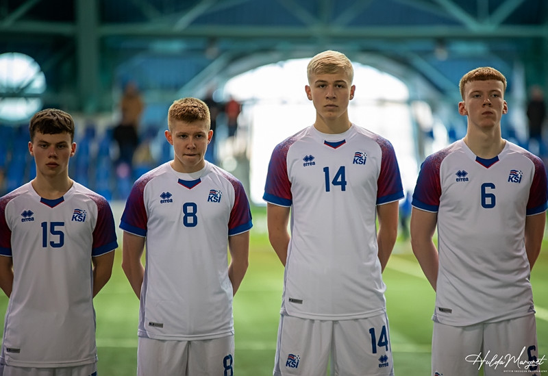 Myndaveisla: Flottur sigur U17 gegn Ísrael