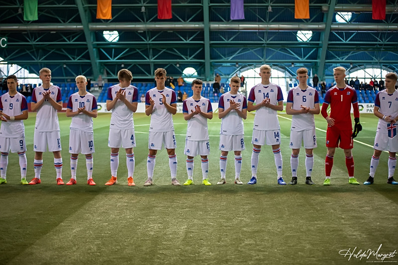 Myndaveisla: Flottur sigur U17 gegn Ísrael