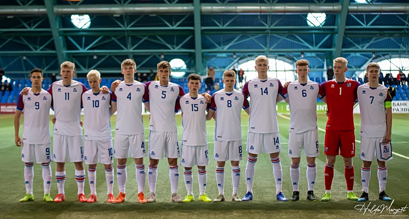 Myndaveisla: Flottur sigur U17 gegn Ísrael