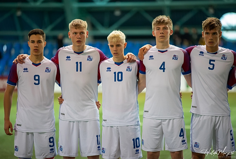 Myndaveisla: Flottur sigur U17 gegn Ísrael