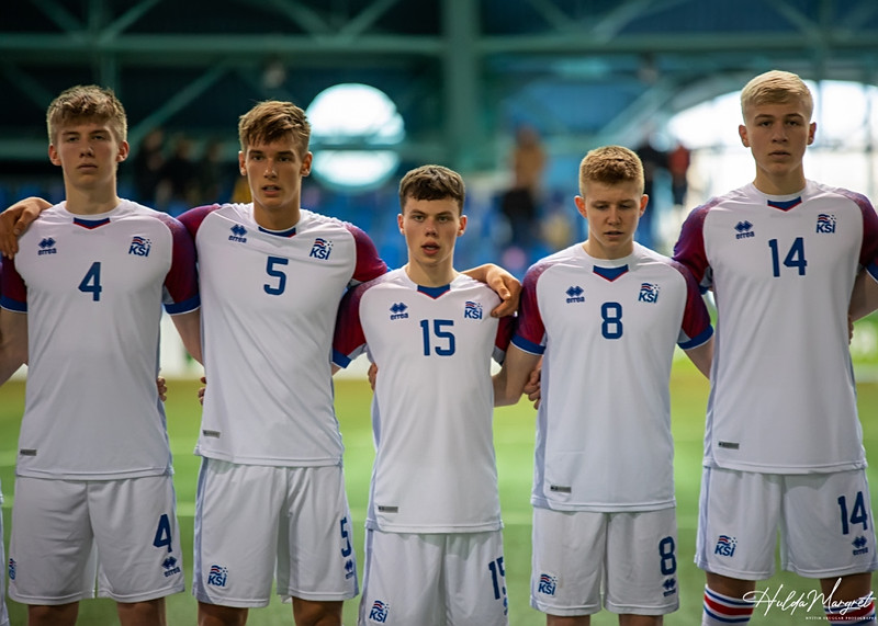 Myndaveisla: Flottur sigur U17 gegn Ísrael