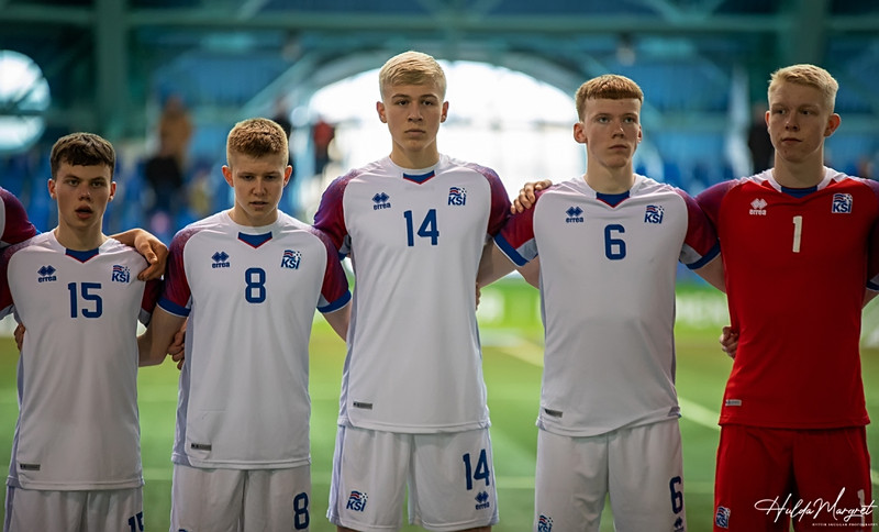 Myndaveisla: Flottur sigur U17 gegn Ísrael