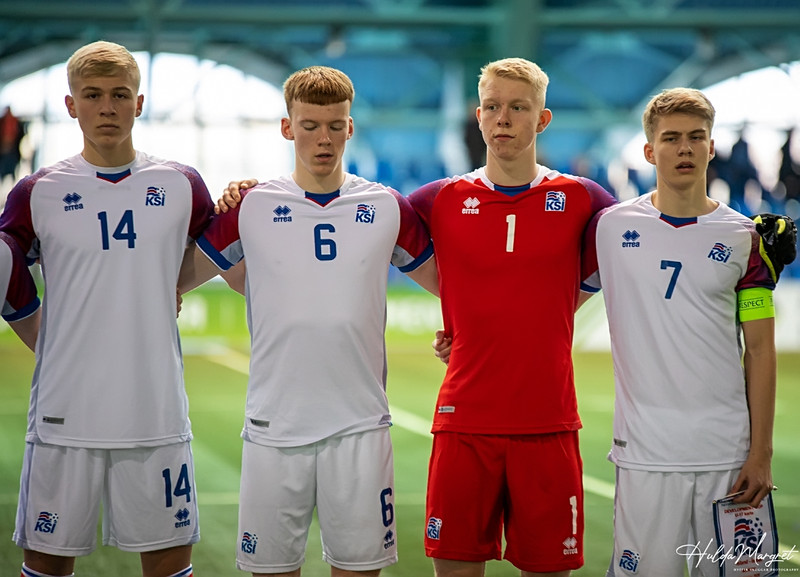 Myndaveisla: Flottur sigur U17 gegn Ísrael