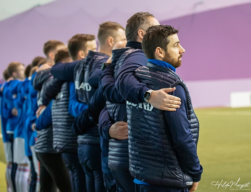 Myndaveisla: Flottur sigur U17 gegn Ísrael
