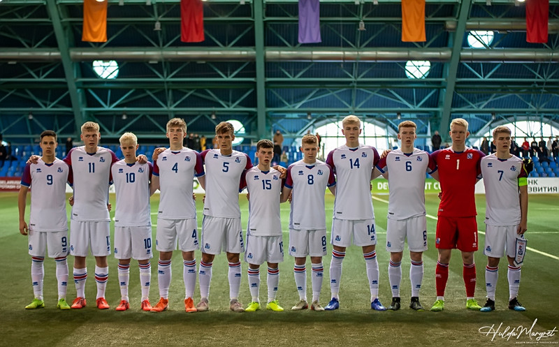 Myndaveisla: Flottur sigur U17 gegn Ísrael
