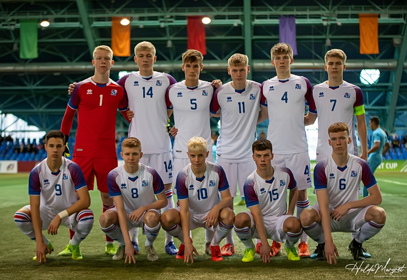 Myndaveisla: Flottur sigur U17 gegn Ísrael