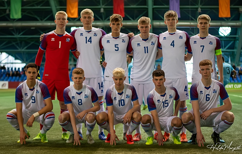 Myndaveisla: Flottur sigur U17 gegn Ísrael