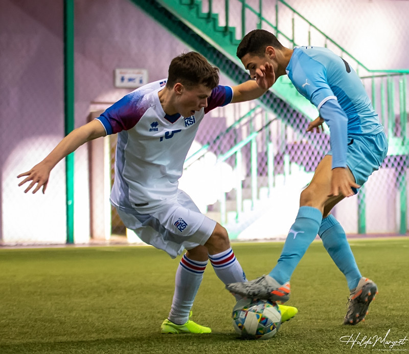 Myndaveisla: Flottur sigur U17 gegn Ísrael