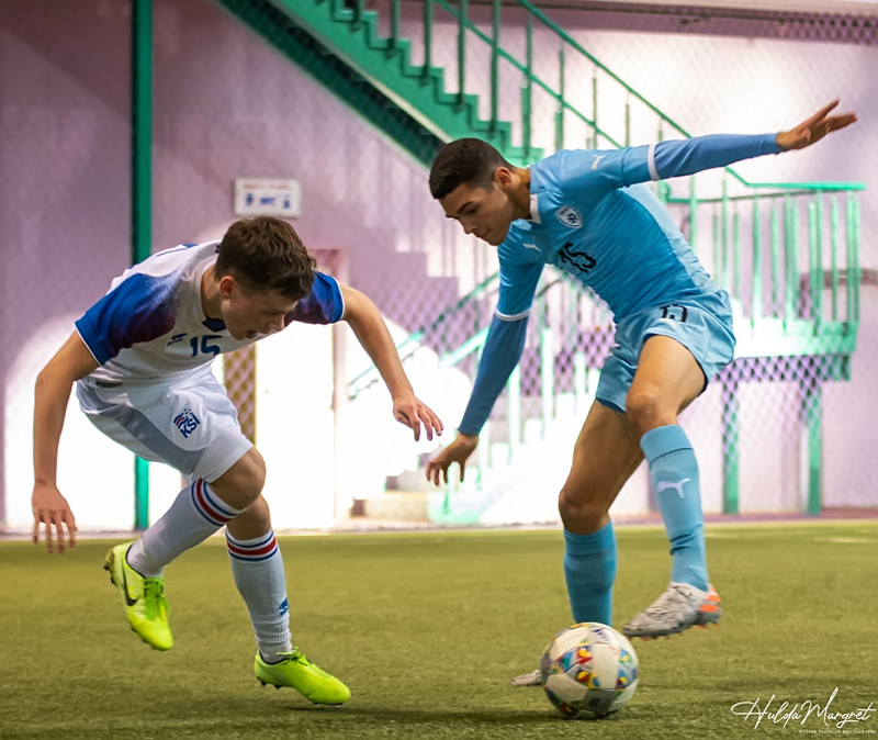 Myndaveisla: Flottur sigur U17 gegn Ísrael