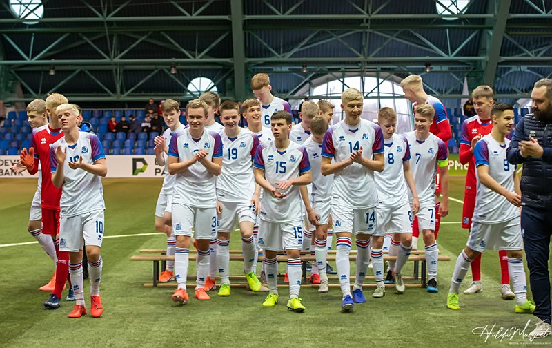 Myndaveisla: Flottur sigur U17 gegn Ísrael