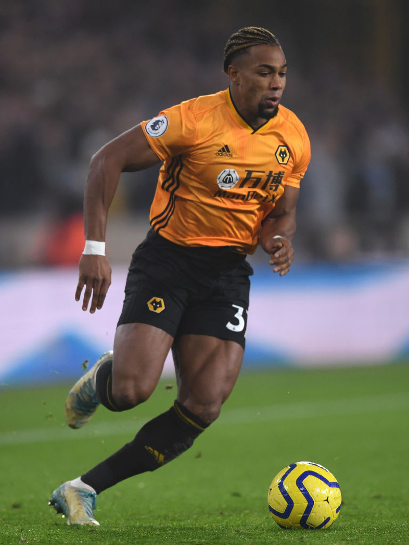 Adama Traore í leik með Wolves