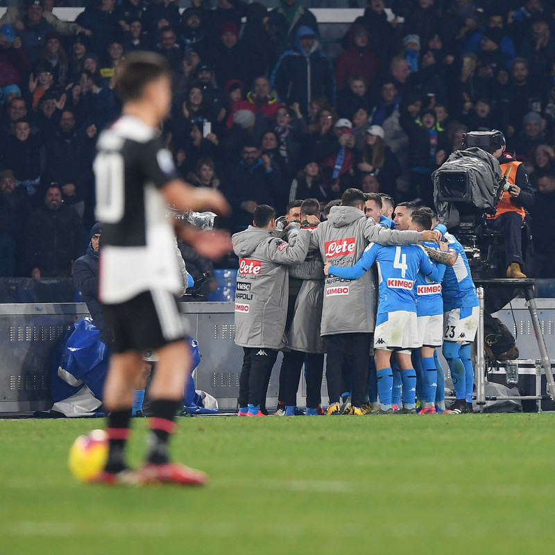 Napoli vann Juventus