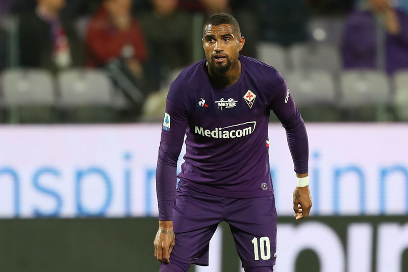 Boateng í leik með Fiorentina.