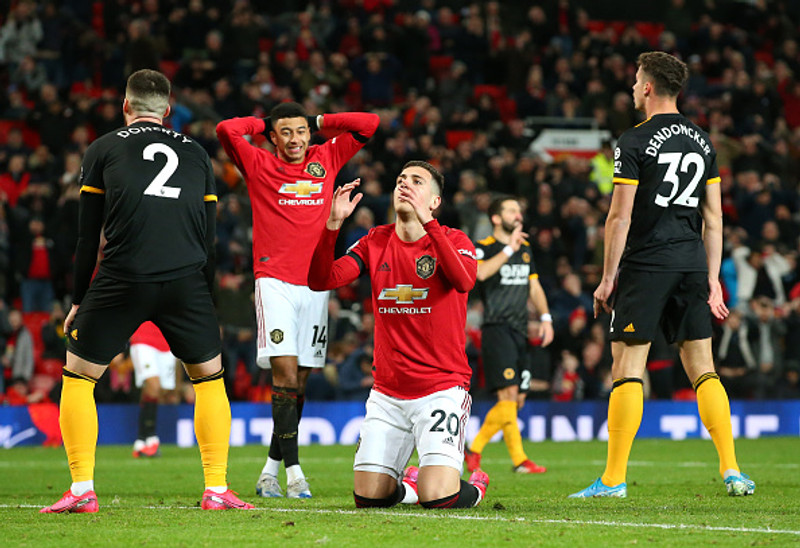 Diogo Dalot - Náði ekki að vinna sig inn í myndina hjá Ole Gunnar Solskjær og hefur verið á láni hjá AC Milan.