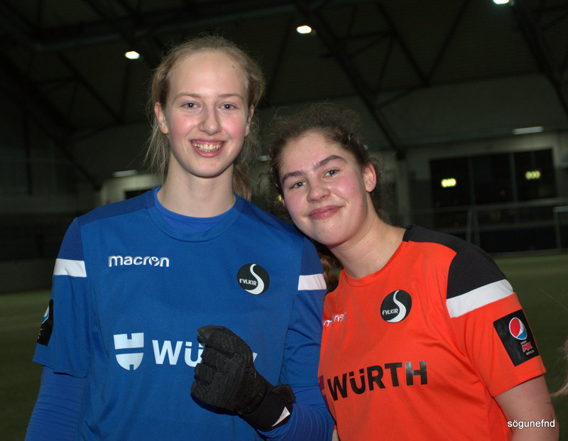 Cecilía Rán Rúnarsdóttir og Bryndís