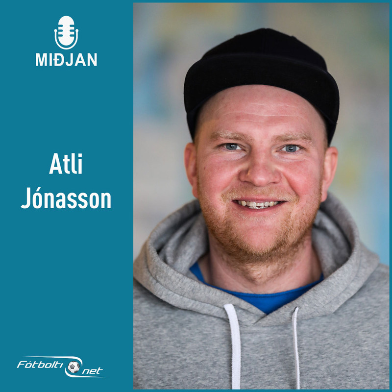 Atli Jónasson er gestur dagsins í podcastþættinum Miðjunni.