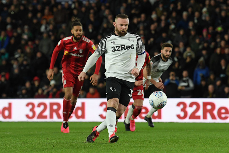 Wayne Rooney stjóri Derby.