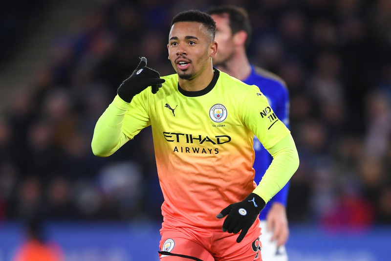 England: Jesus hetja Man City í sigri á Leicester