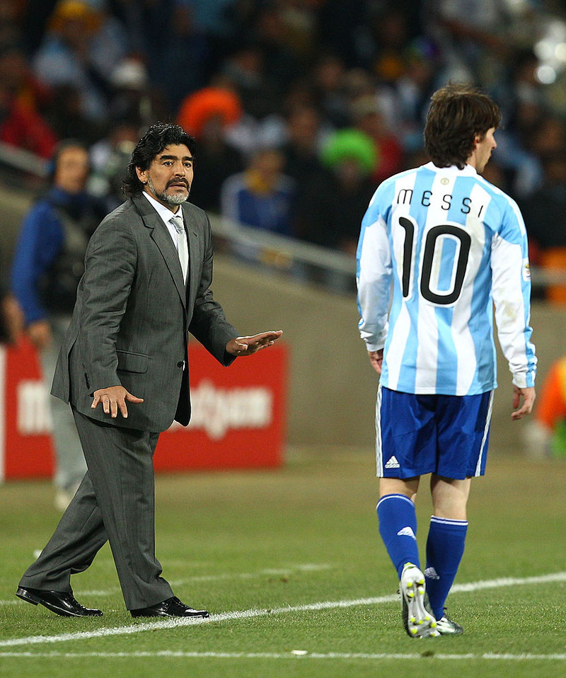 Messi minnist Maradona: Eitt ár frá andlátinu