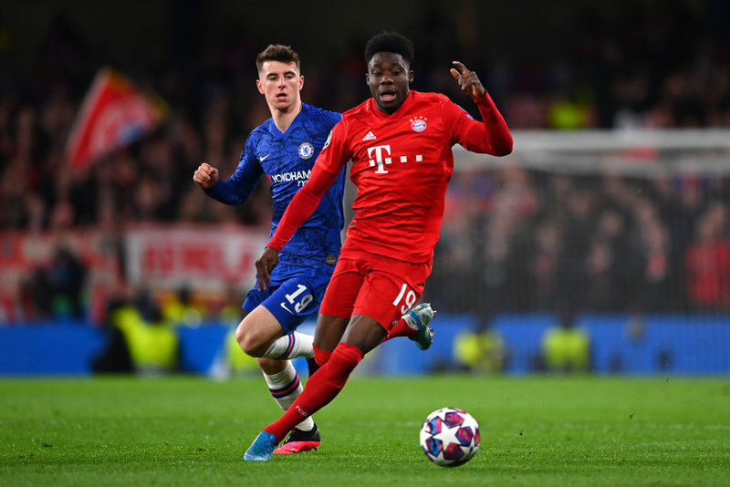Alphonso Davies hefur verið magnaður með Bayern