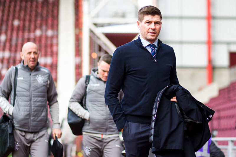 Steven Gerrard þjálfar Rangers.