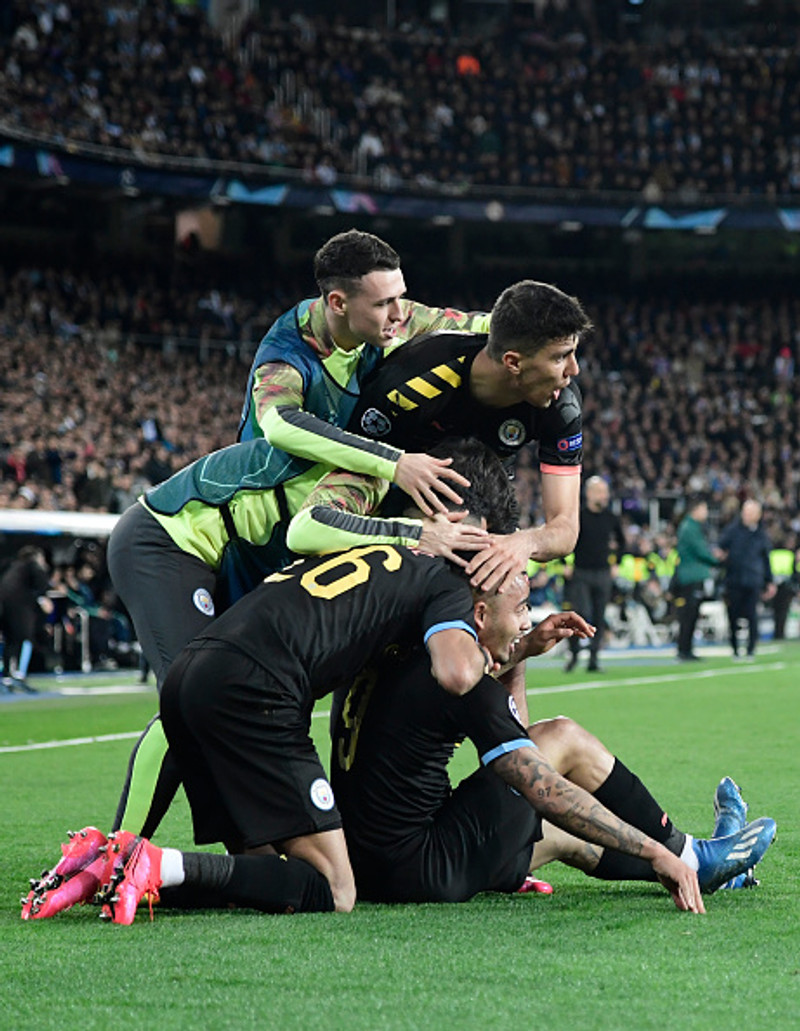 Man City kom til baka á Bernabeu.