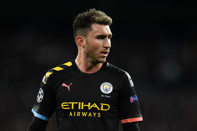Aymeric Laporte byrjar hjá Man City.