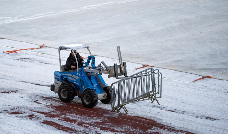 Myndir: Hitapulsan komin á Laugardalsvöll