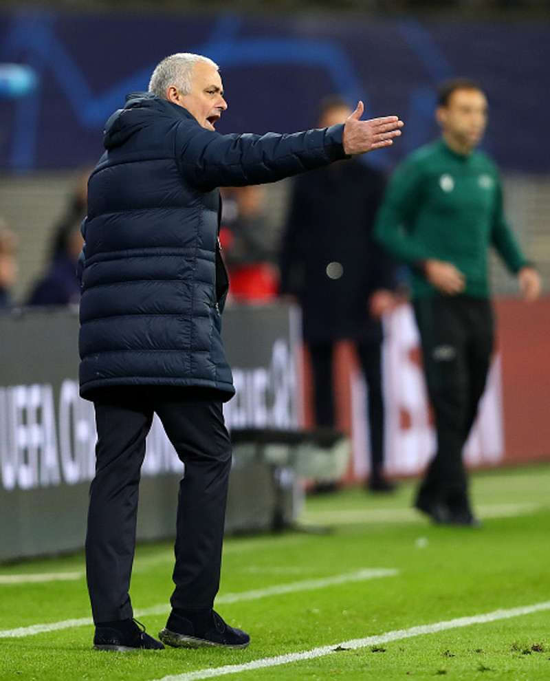 Mourinho smellhitti hálfleiksræðuna: Verið kuntur