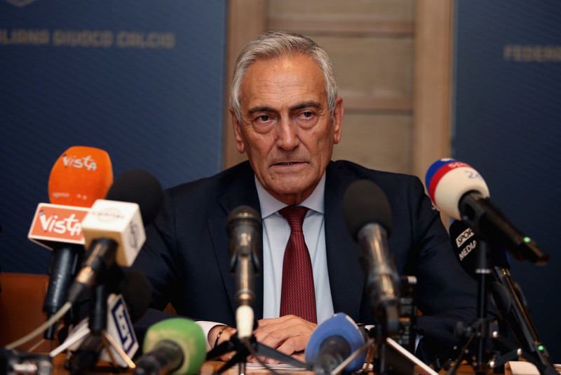 Gabriele Gravina, forseti ítalska knattspyrnusambandsins