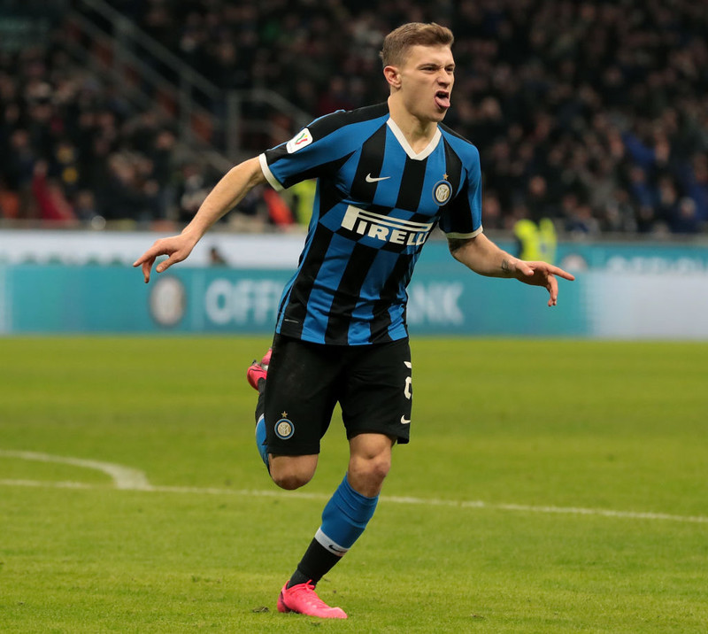 Nicolo Barella, leikmaður Inter og ítalska landsliðsins.