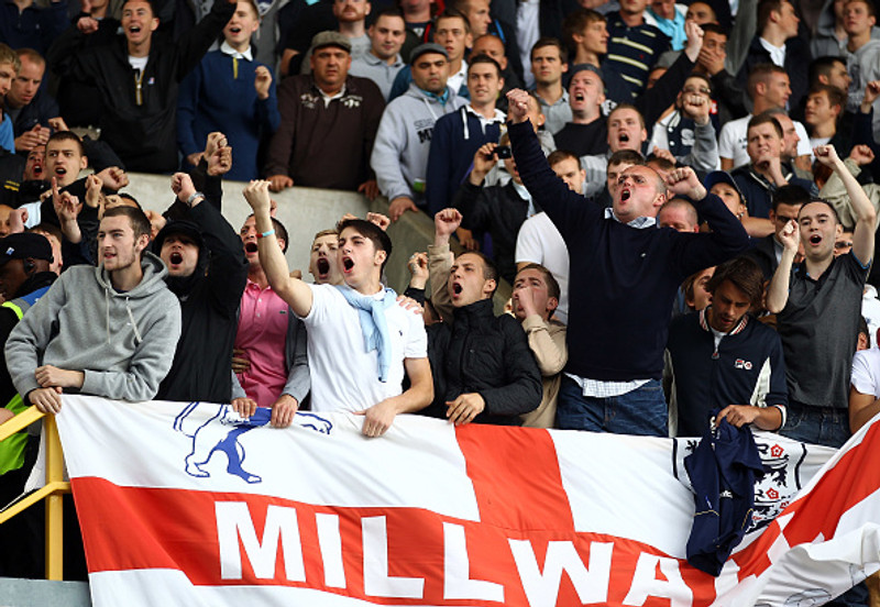 Stuðningsmenn Millwall.