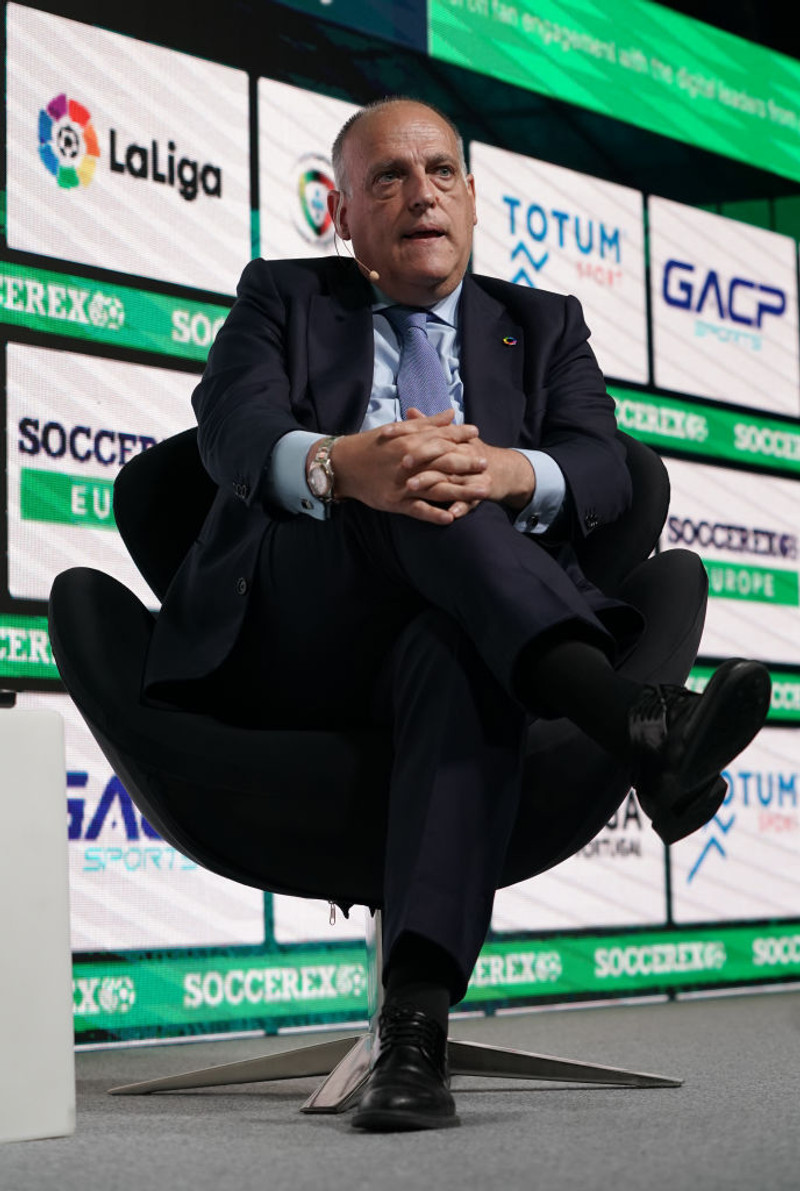 Javier Tebas, forseti La Liga.
