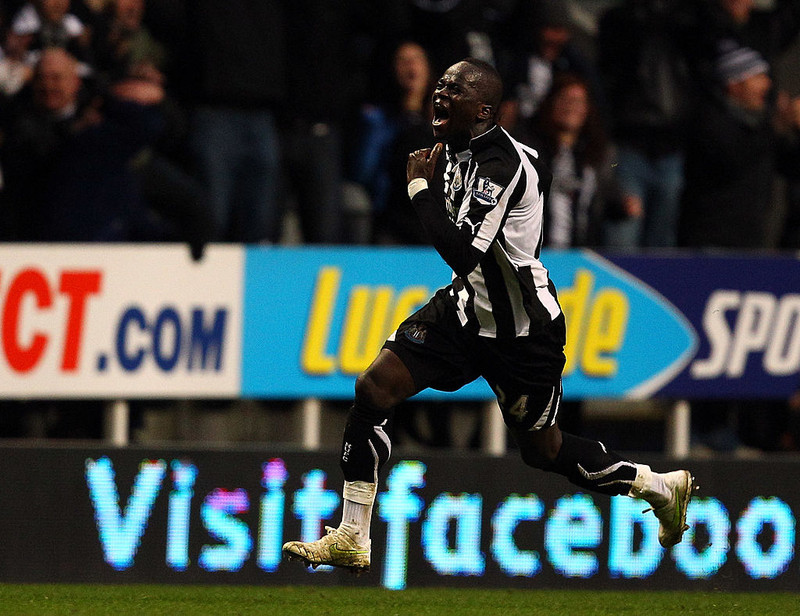 Tiote gerði glæsilegt jöfnunarmark á lokakafla leiksins.