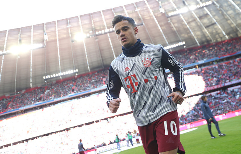 Philippe Coutinho er í láni hjá Bayern.