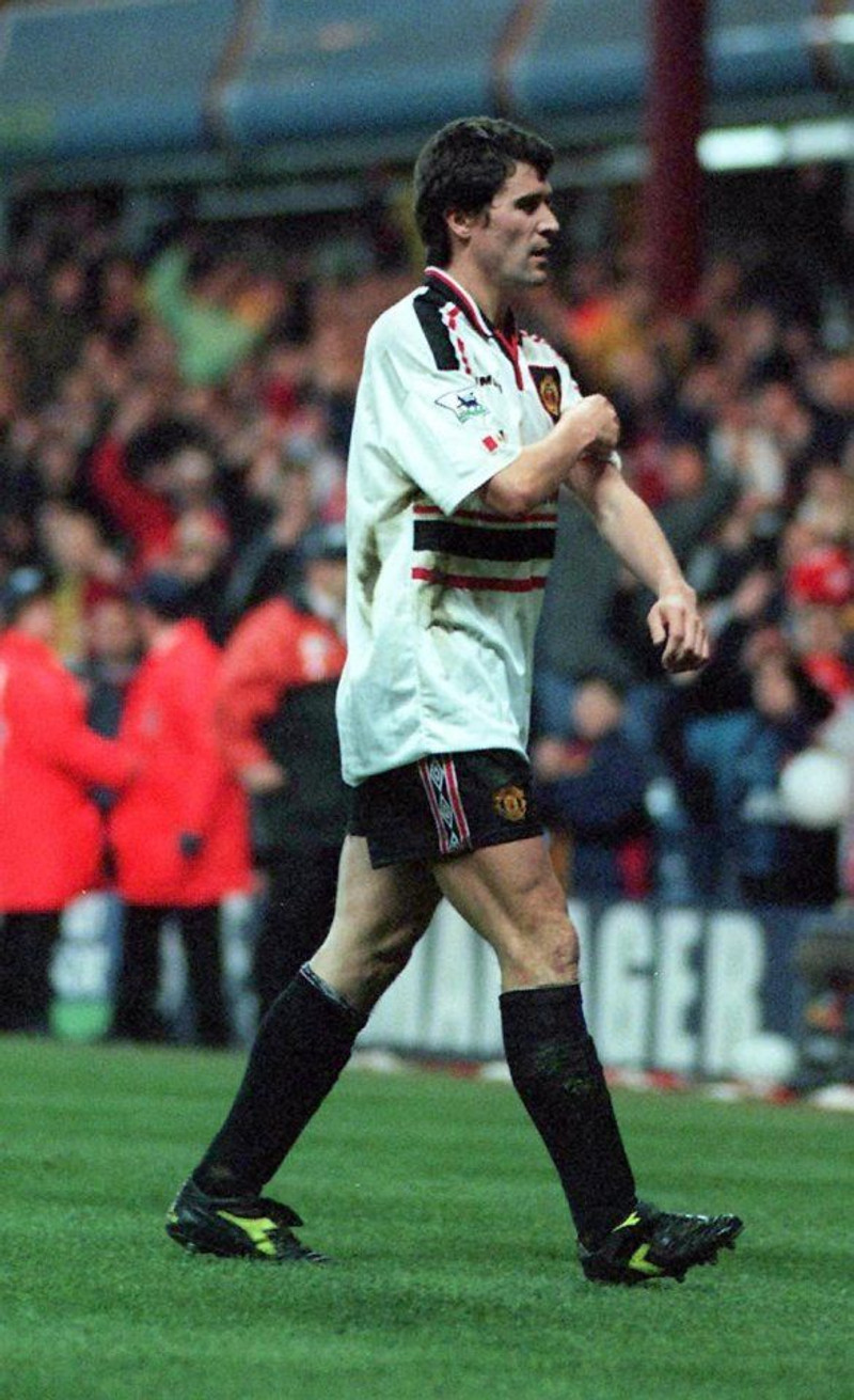 Roy Keane var lengi fyrirliði Manchester United.