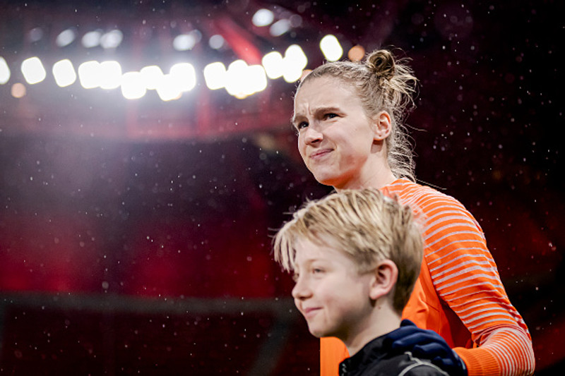 Vivianne Miedema er algjör markamaskína.