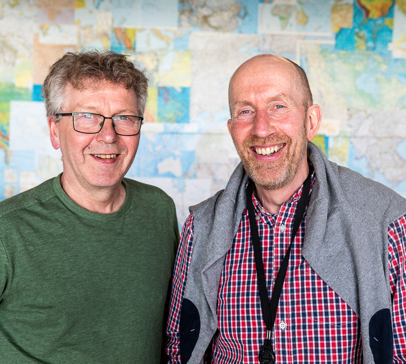 Jón Orri og Andrés voru viðmælendur vikunnar í Miðjunni.