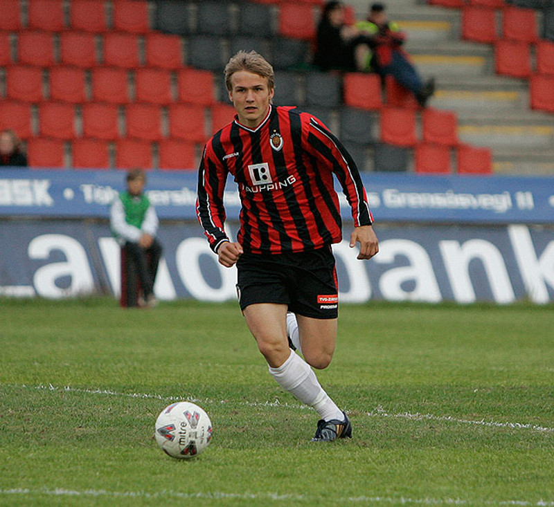 Kíkti aðeins í Víking árið 2008