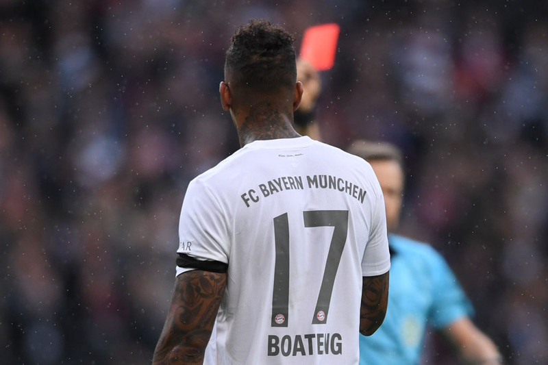 Jerome Boateng var tæpur í teignum