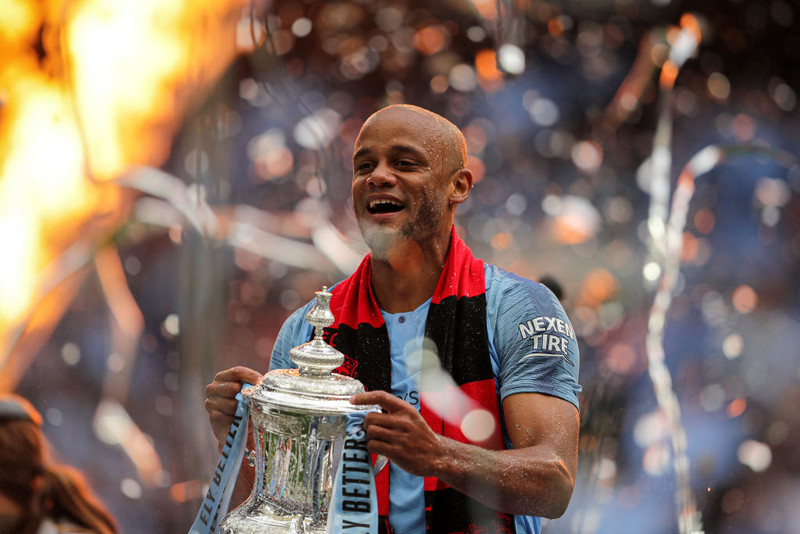 Vincent Kompany var mikill leiðtogi hjá Man City.