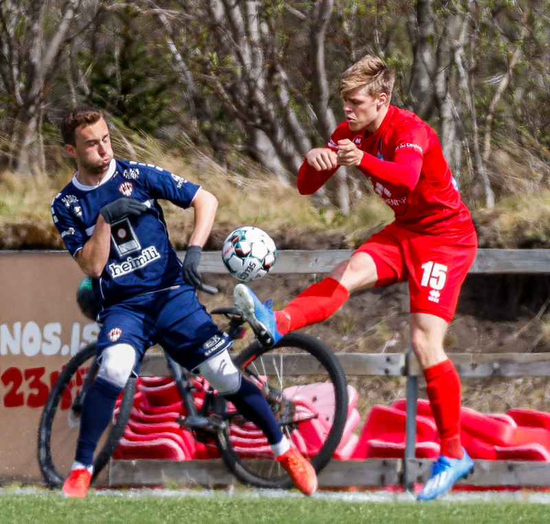 Myndaveisla: Haukar unnu Þrótt