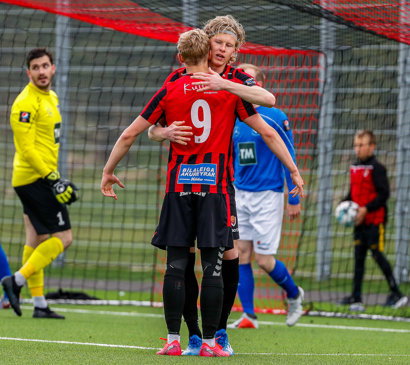 Myndaveisla: Víkingur vann Stjörnuna í sjö marka leik
