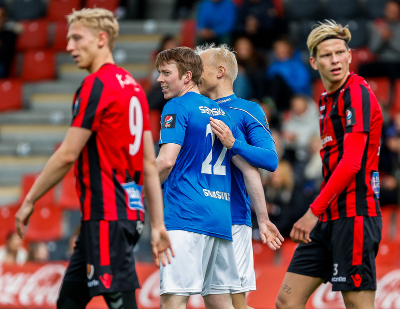 Myndaveisla: Víkingur vann Stjörnuna í sjö marka leik
