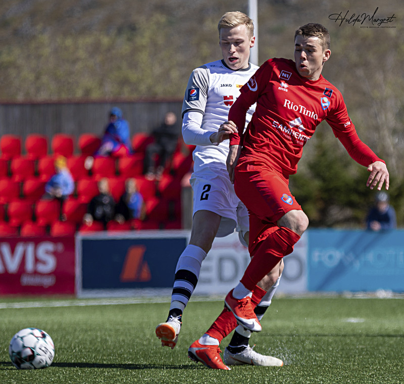 Kristófer Máni, leikmaður Elliða.