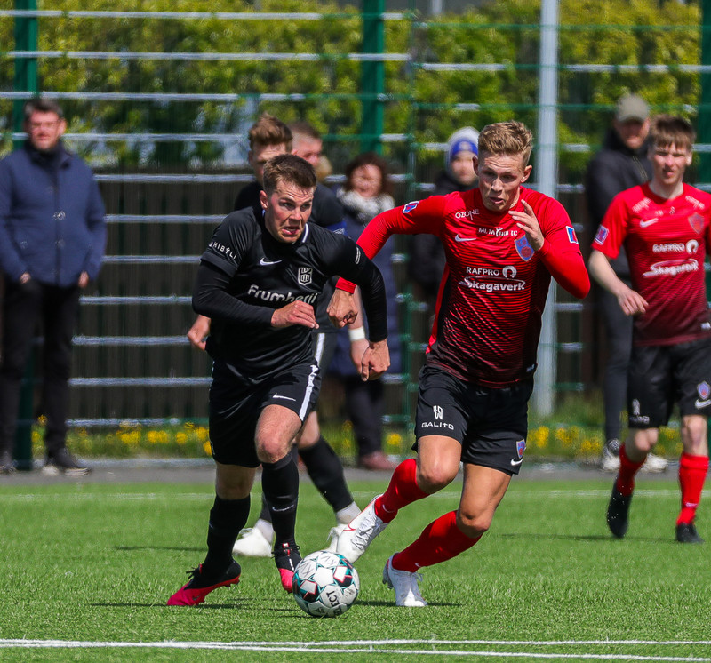 Myndaveisla: Kári sló KV út úr bikarnum